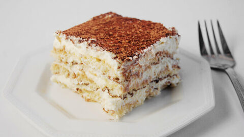 Italian Tiramisu Recipe Creamy Coffee Flavor Amy In The Kitchen