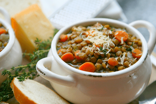 Homemade Lentil Soup Recipe - Amy in the Kitchen