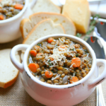 lentil soup from amy in the kitchen