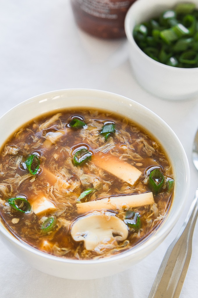 Simple Hot and Sour Soup Recipe | Amy in the Kitchen