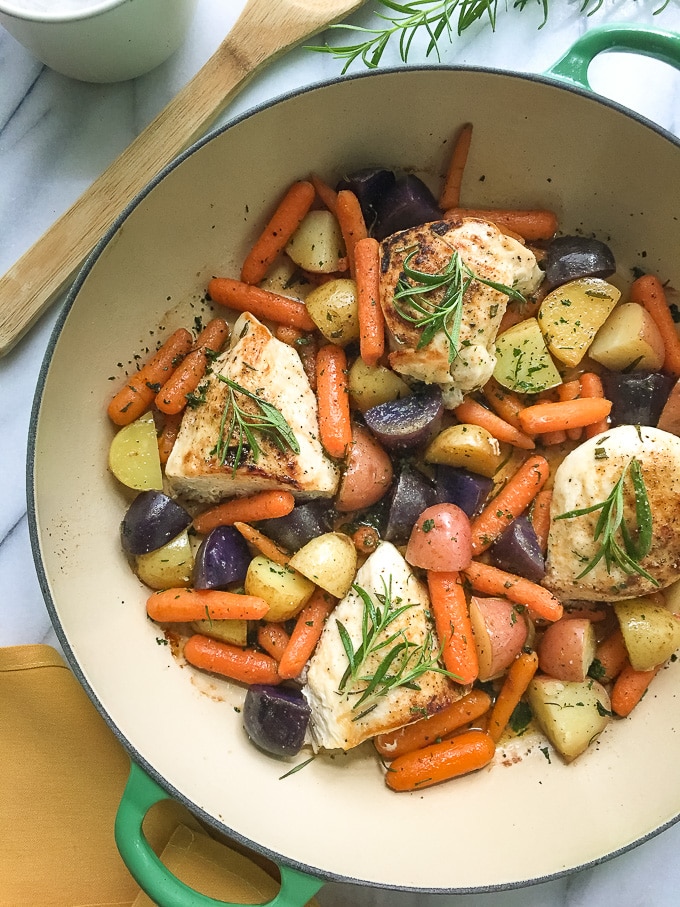 Rosemary Chicken With Vegetables