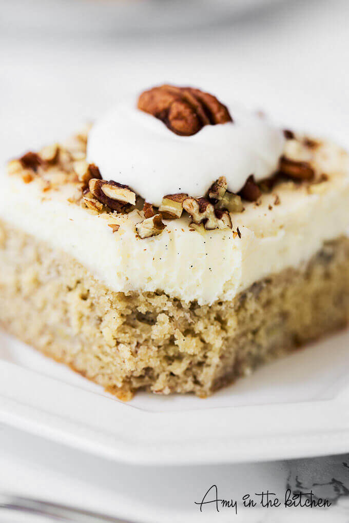 Best Banana Cake Recipe From Scratch Amy In The Kitchen