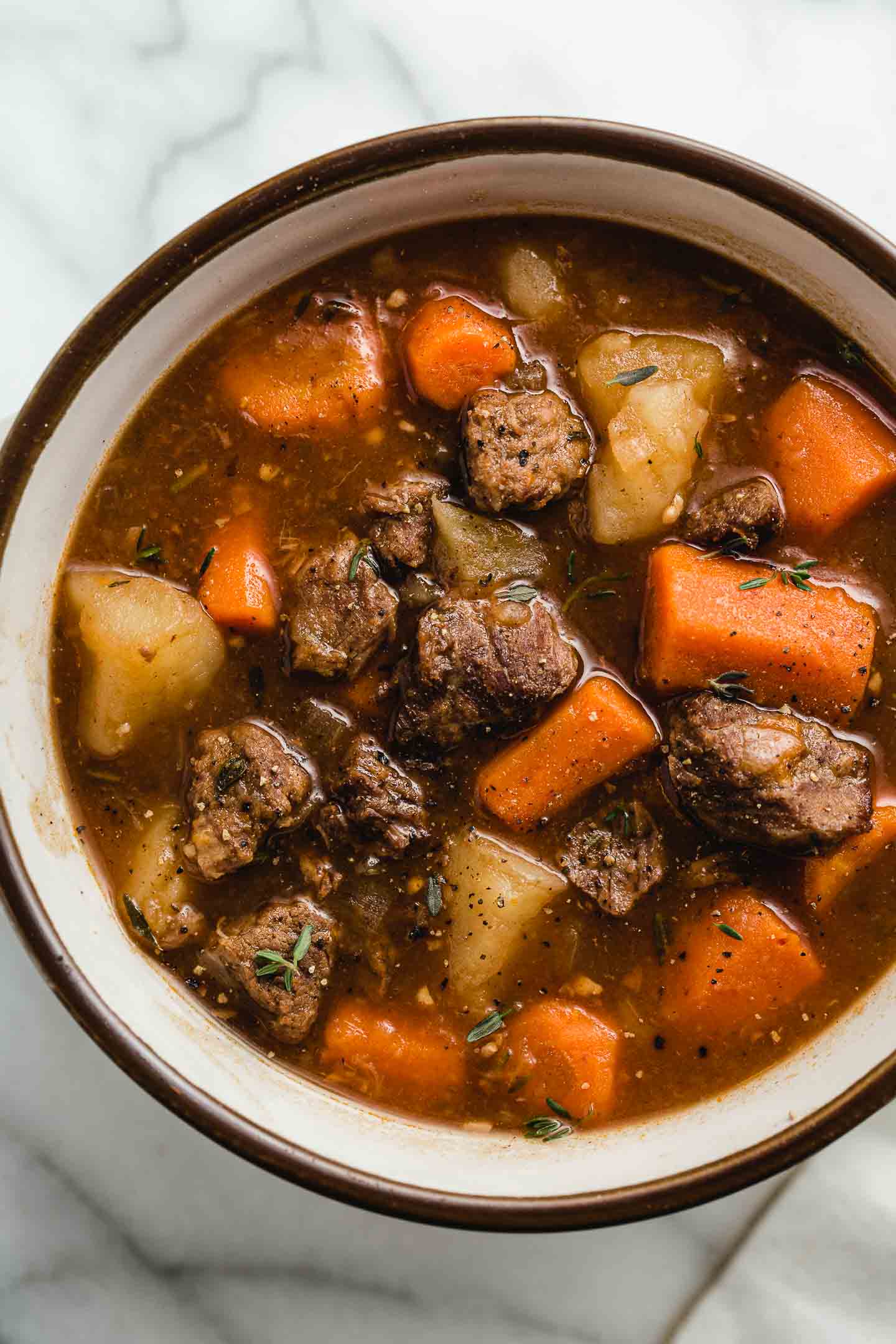 Instant Pot Beef Stew - Rich and Savory! | Amy in the Kitchen
