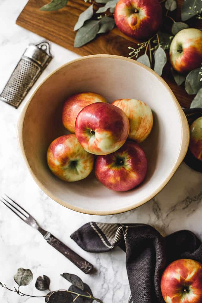 Rustic Honeycrisp Apple Tart ~ for the modern baker | Amy in the Kitchen