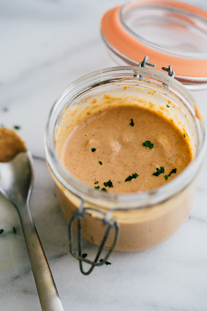 Creamy Chipotle Sauce (Dairy Free) | Amy in the Kitchen