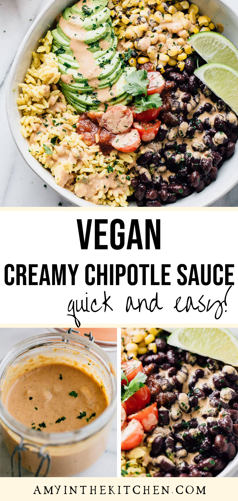 Creamy Chipotle Sauce (Dairy Free) Amy in the Kitchen