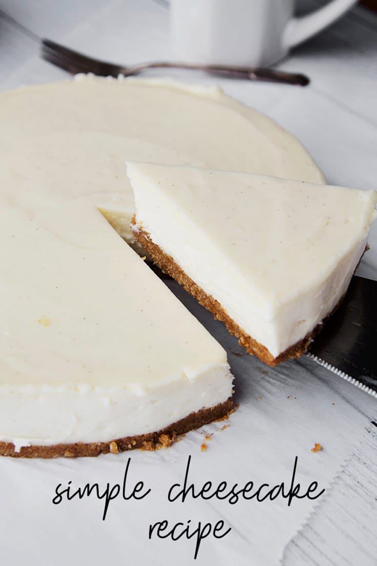 Simple Cheesecake Recipe Simply the BEST! Amy in the