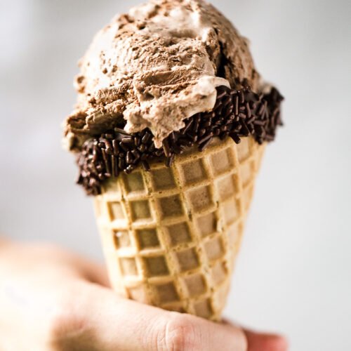 sour cream ice cream without machine