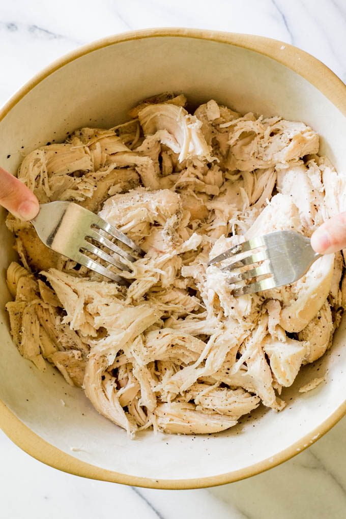 Easy Crockpot Shredded Chicken