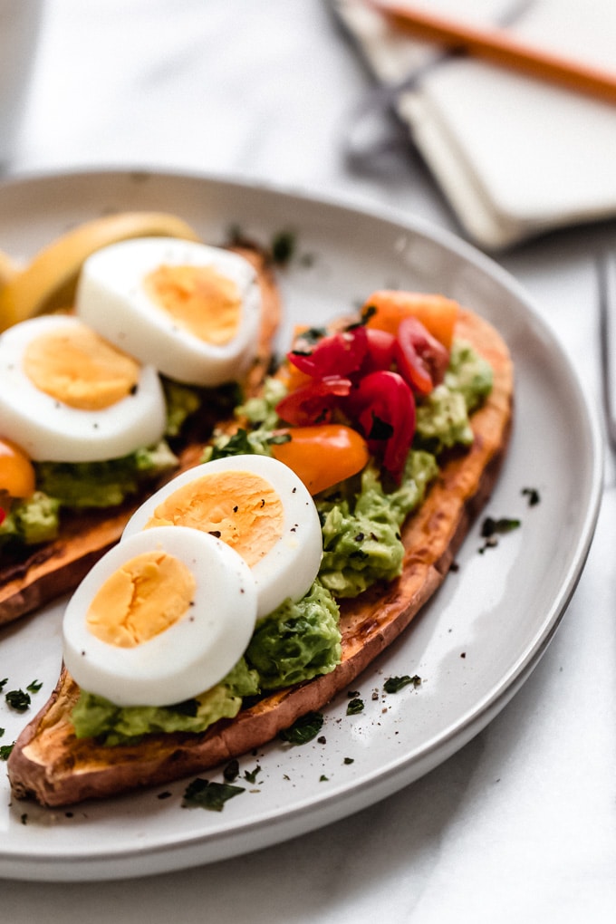 Sweet Potato Toast (GlutenFree, Whole30, Healthy) Amy in the Kitchen
