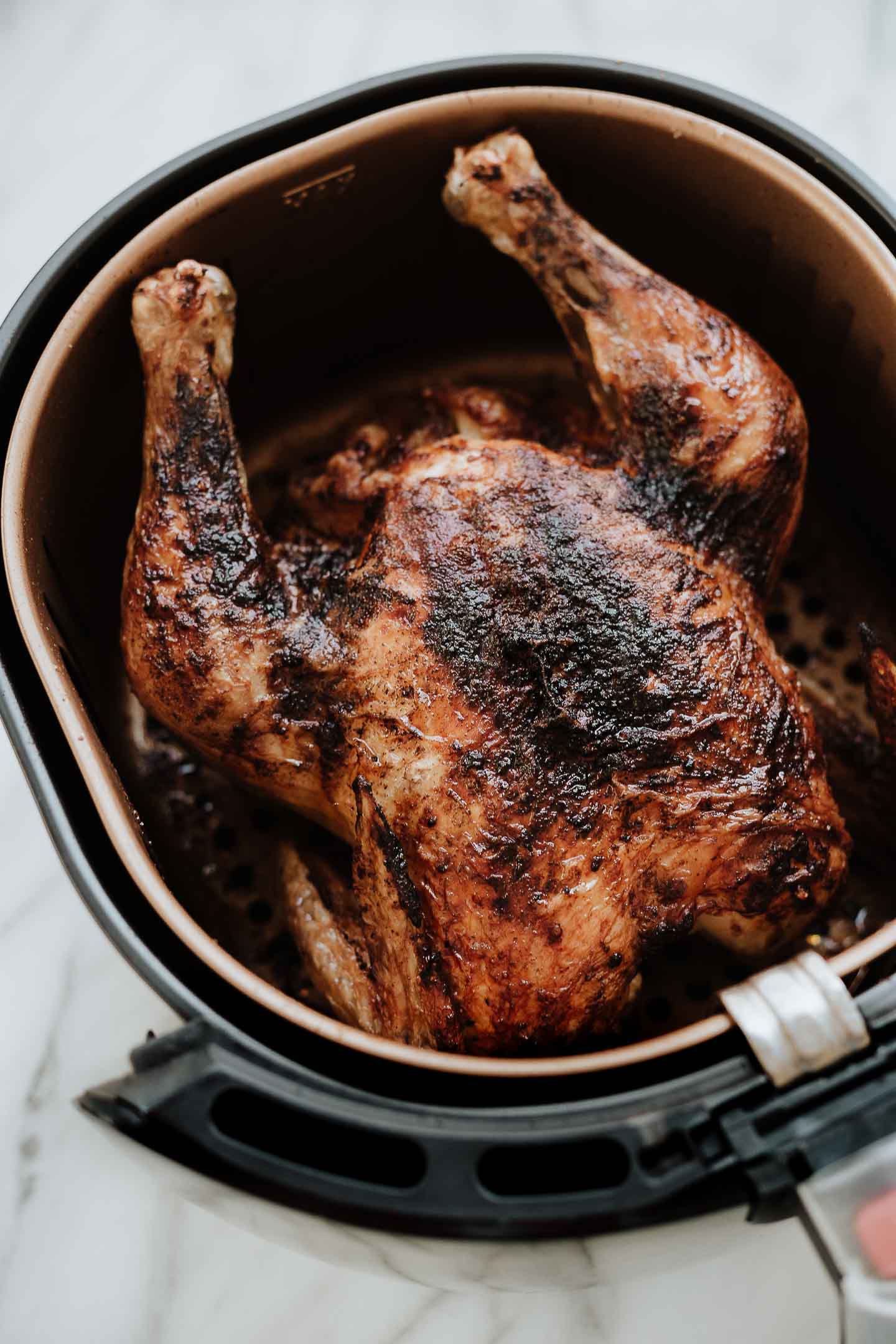 Air Fryer Whole Roasted Chicken