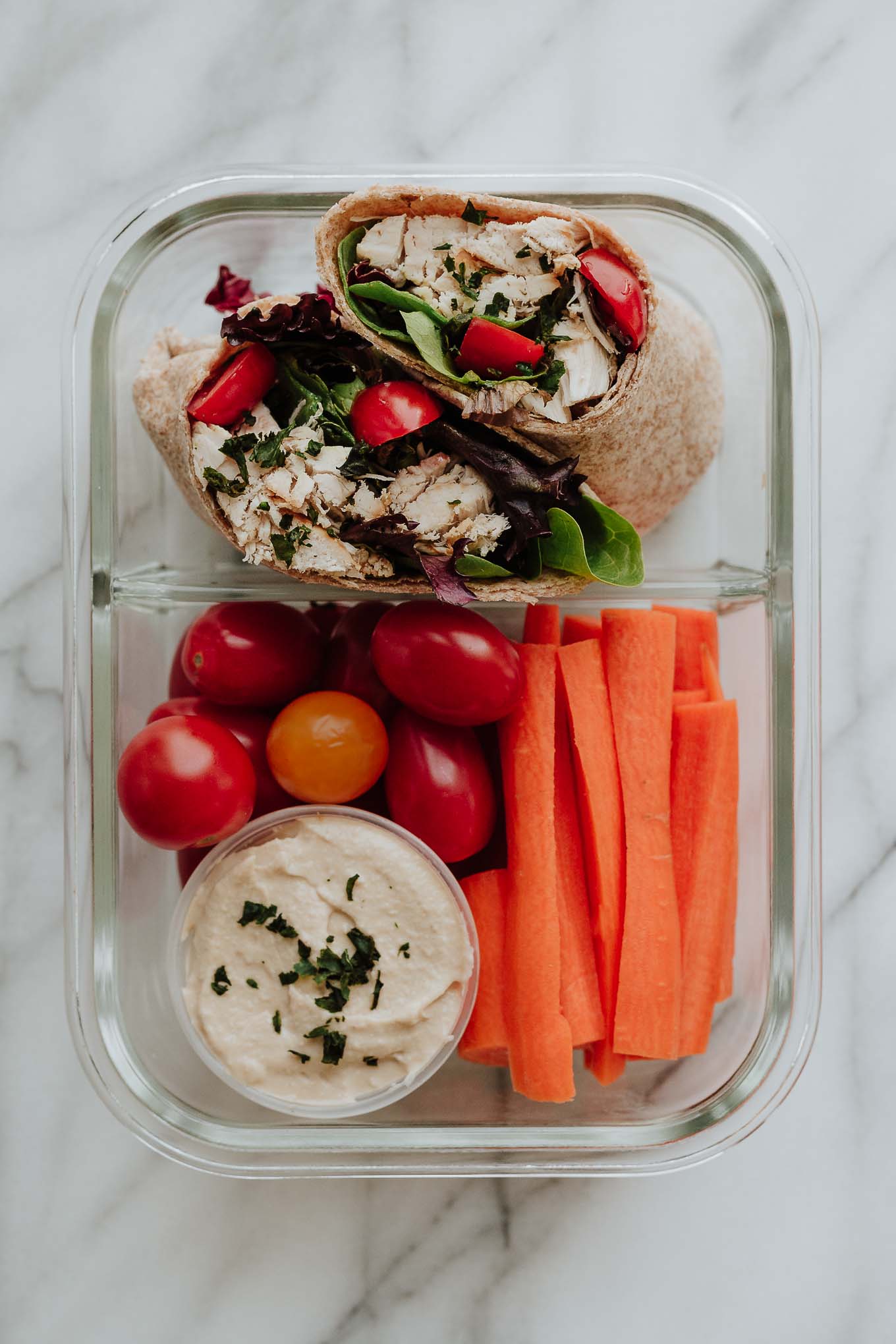 5 Easy Meals to Prep with 1 Rotisserie Chicken. Healthy lunches that help you clean out your fridge and save time! #mealprep #healthymealprep #mealplanning #rotisseriechicken