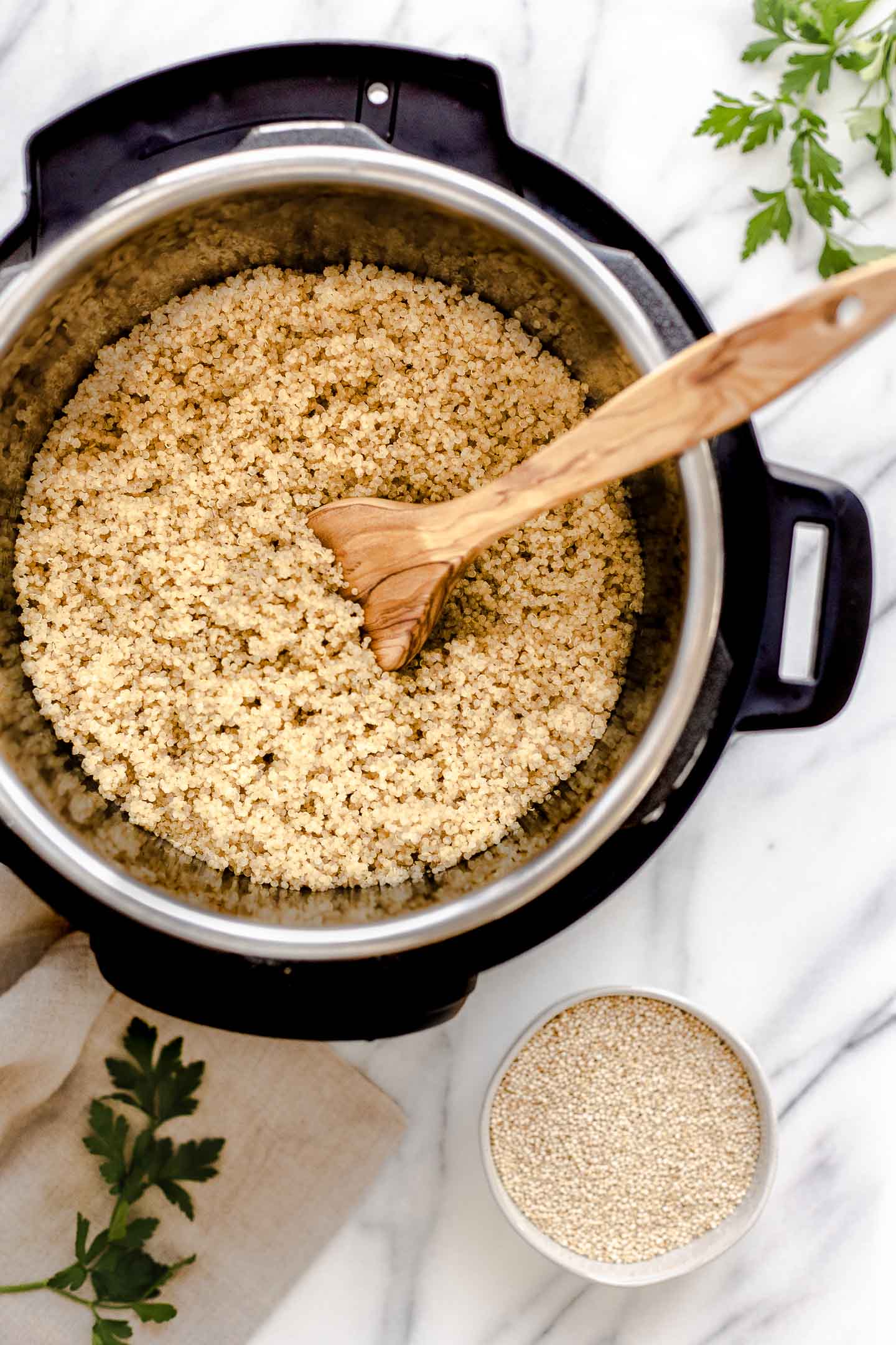 Quinoa in an Instant Pot.