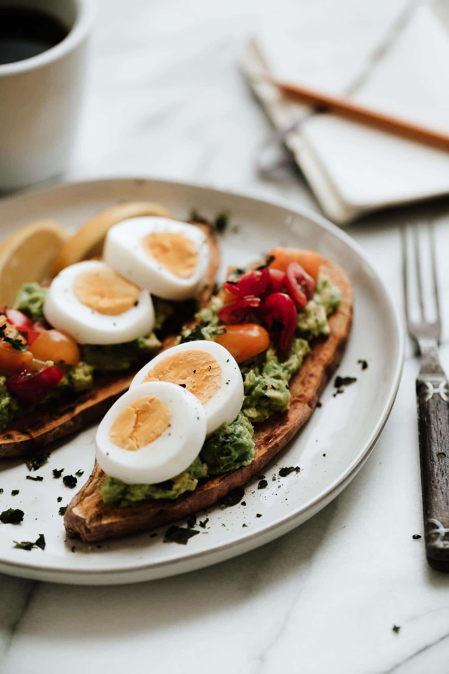 Sweet Potato Toast (Gluten-Free, Whole30, Healthy) - Amy in the Kitchen