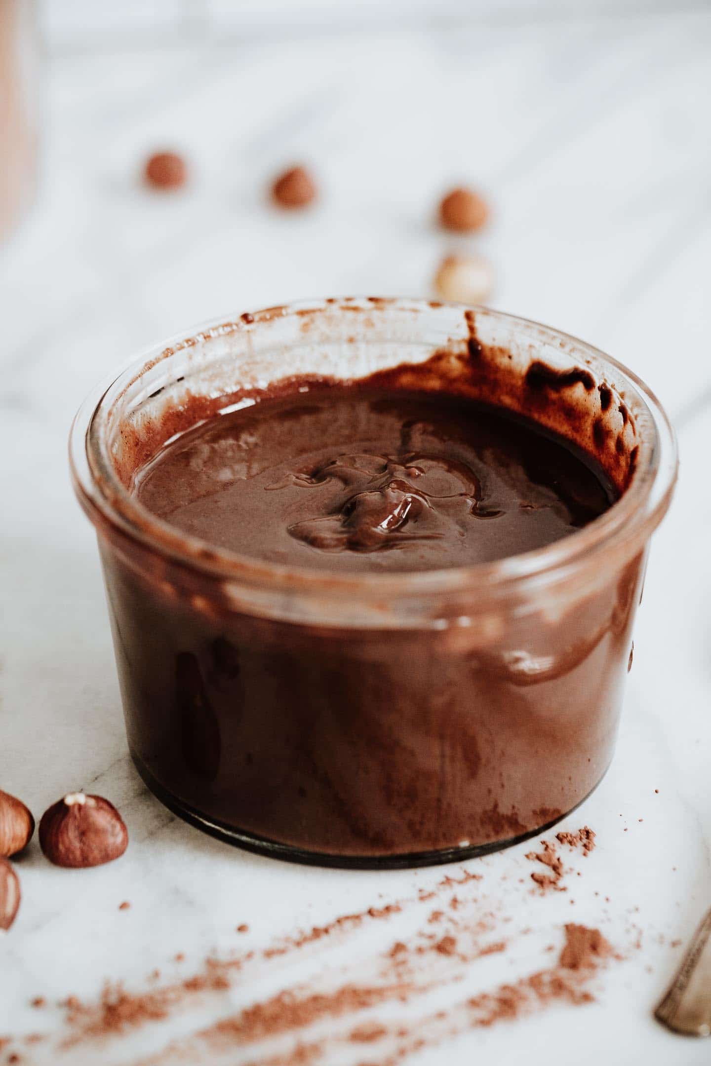 Chocolate Hazelnut Spread -3 Ingredients Dairy Free | Amy in the Kitchen