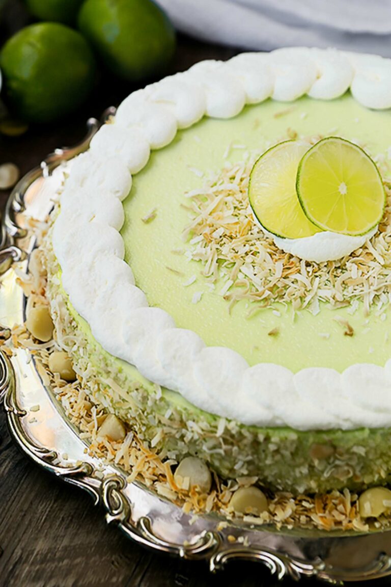 The BEST Key Lime Cheesecake Recipe! - Amy in the Kitchen