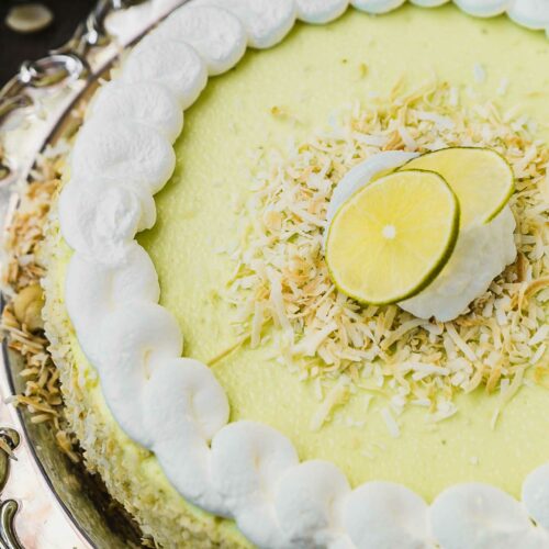 The Best Key Lime Cheesecake Recipe Amy In The Kitchen