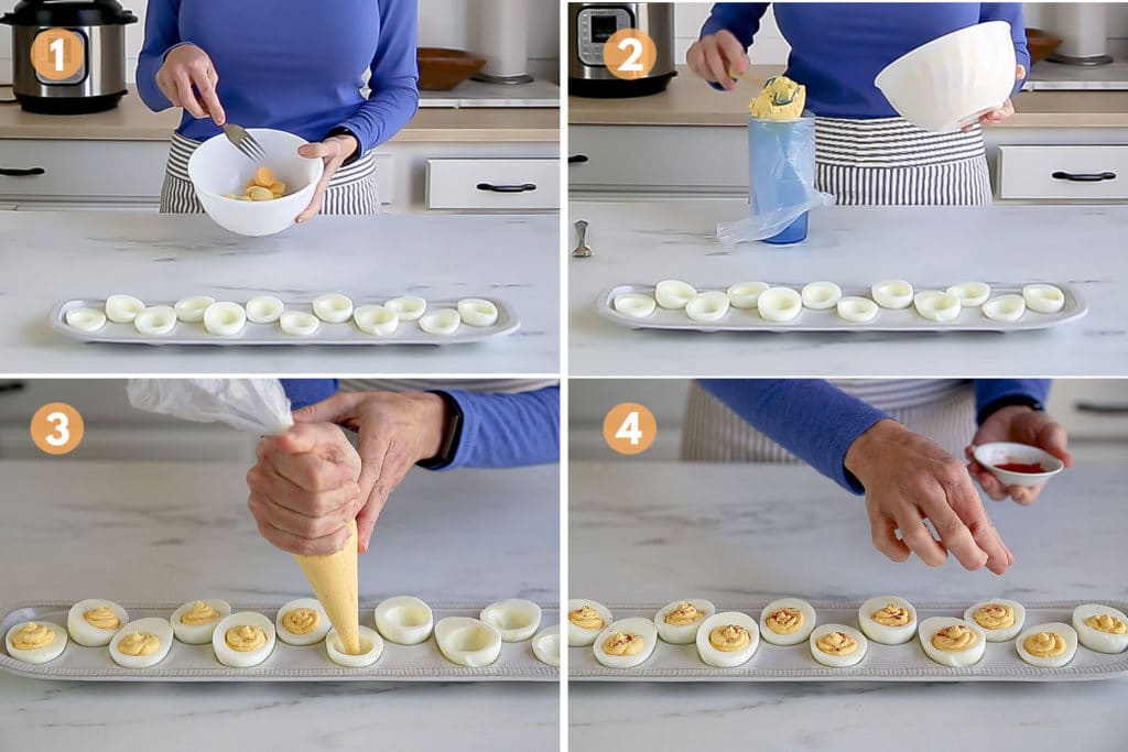 Classic Deviled Eggs Recipe The Perfect Appetizer Amy in the Kitchen