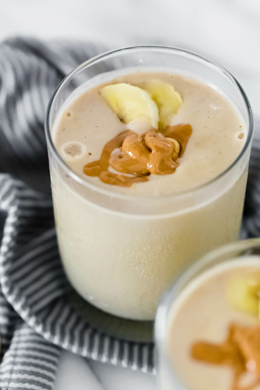 BEST Peanut Butter Banana Smoothie Recipe | Amy in the Kitchen
