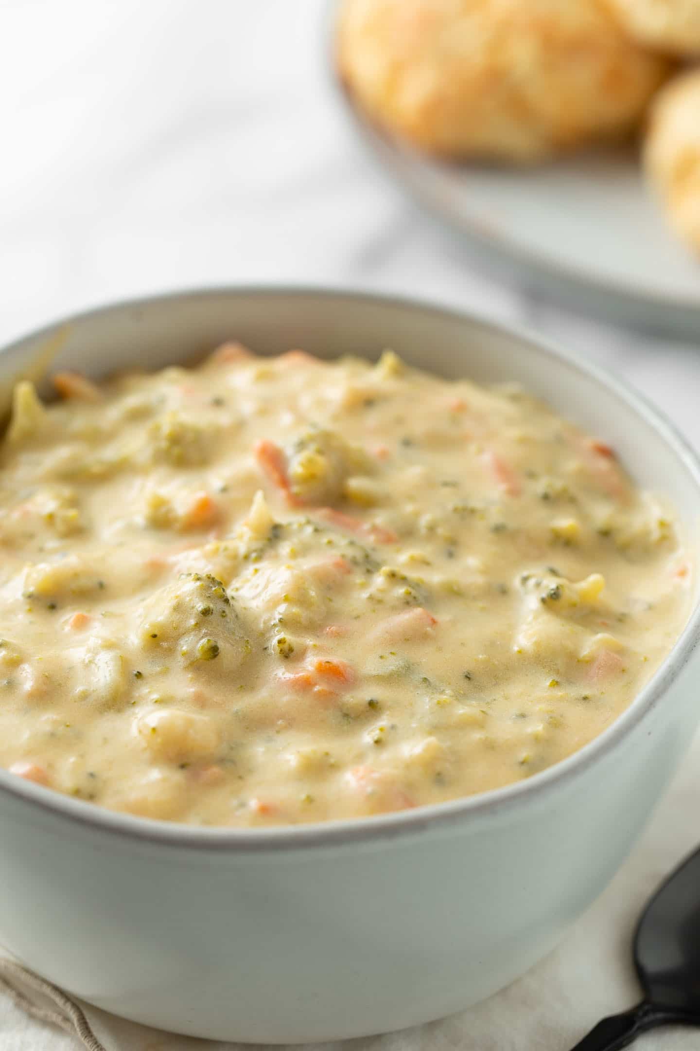 Broccoli Cheddar Soup Recipe (Panera Copycat) | Amy in the Kitchen