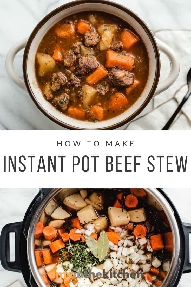 Instant Pot Beef Stew Step by Step Guide Amy in the Kitchen