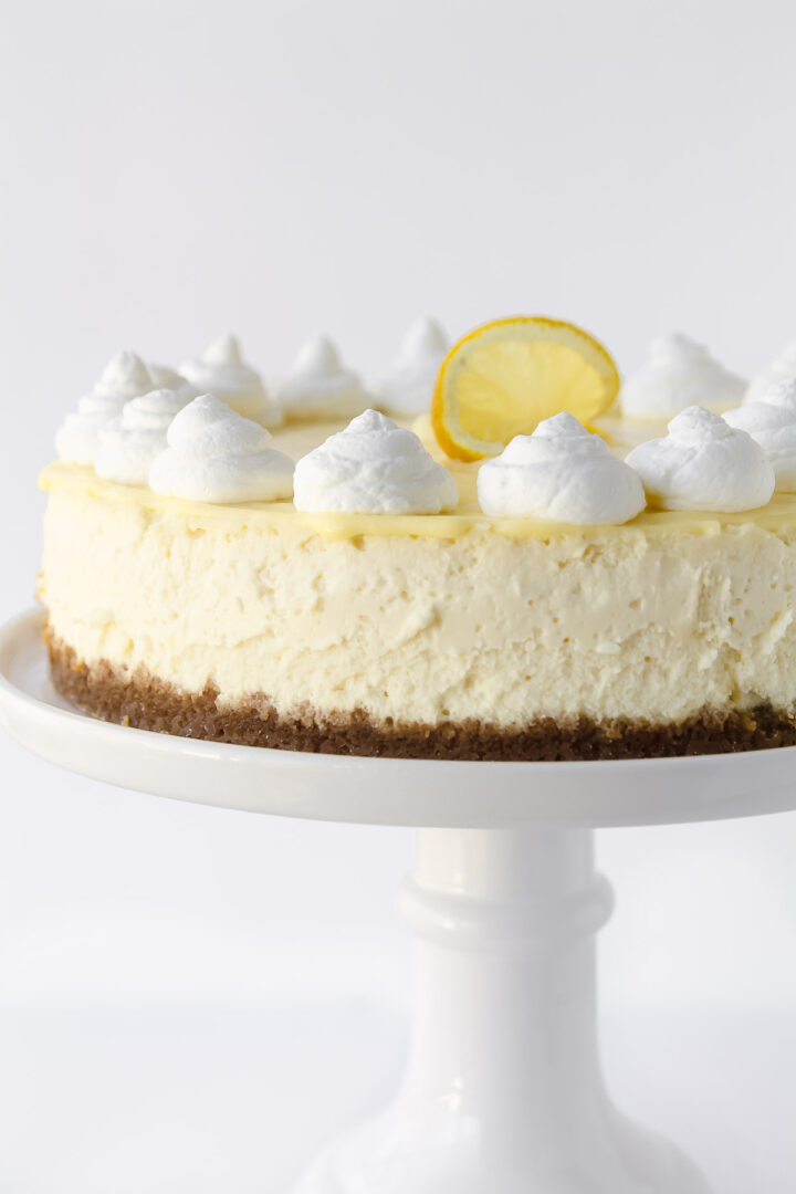 Lemon Cheesecake Recipe (Easy) Amy in the Kitchen