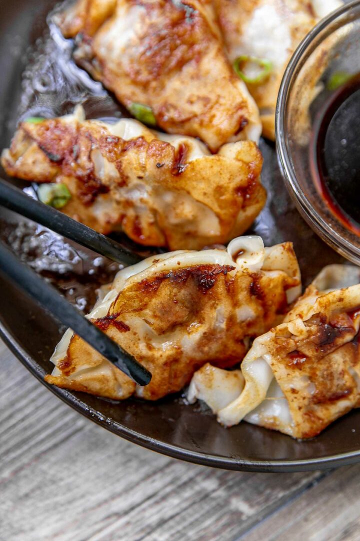 Pork Potstickers Recipe (Game Day Appetizer) Amy in the Kitchen