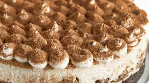 The Best Tiramisu Cheesecake Recipe Amy In The Kitchen