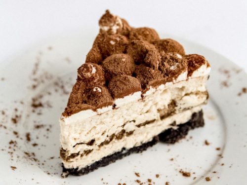 The BEST Tiramisu Cheesecake Recipe - Amy In The Kitchen