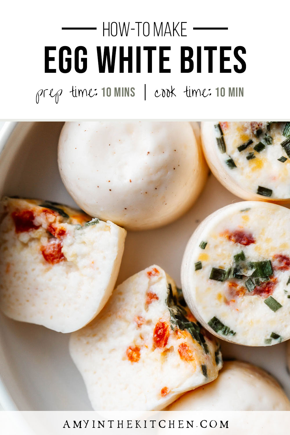 Instant Pot Egg White Bites Recipe Amy in the Kitchen