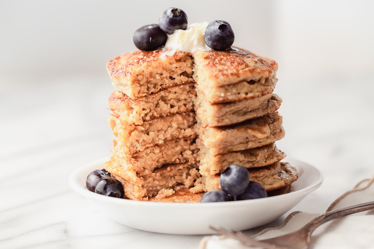Fluffy Protein Pancakes Recipe Amy in the Kitchen