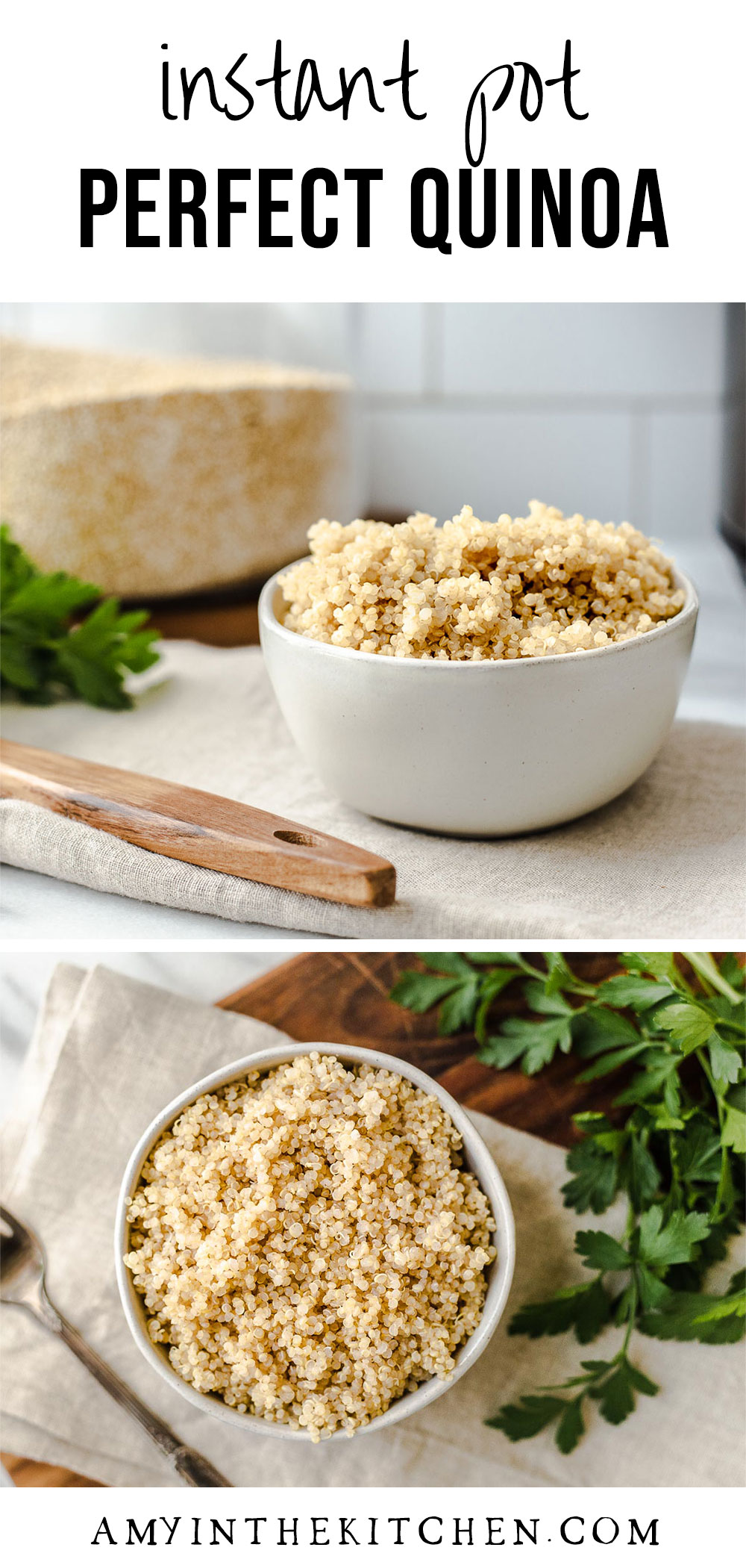 How to Cook Perfect Quinoa in the Instant Pot Light and Fluffy! Amy