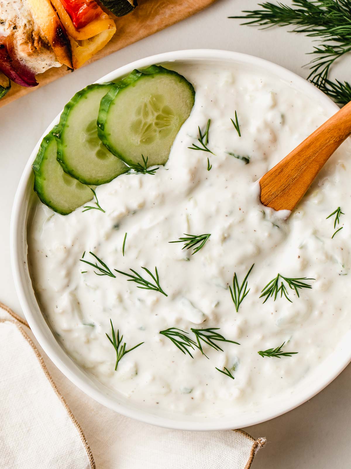 The Best The Best Tzatziki! (Authentic) | Amy in the Kitchen